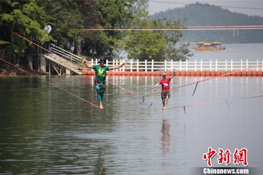 云开·全站APP登录入口 中国首次水上扁带赛事开赛 搭建国内外极限运动交流纽带