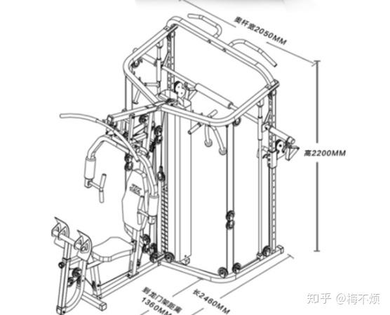 健身器材训练视频教程_健身综合训练器_健身器材训练动作讲解